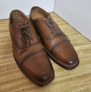 Thursday Boot Co Executive Brown Horween Chromexcel Leather Cap Toe Oxford Men 7